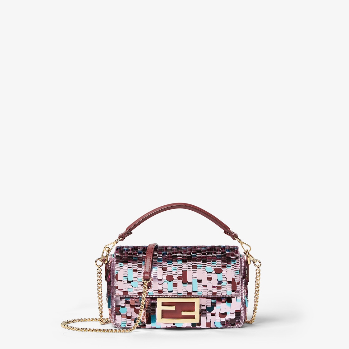 FENDI Baguette® Mini Multicolor sequin bag - Image 1